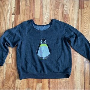 AEO Sequin Penguin Pullover